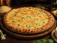 Pizza Quatro Queijos da Tyccon Pizzaria